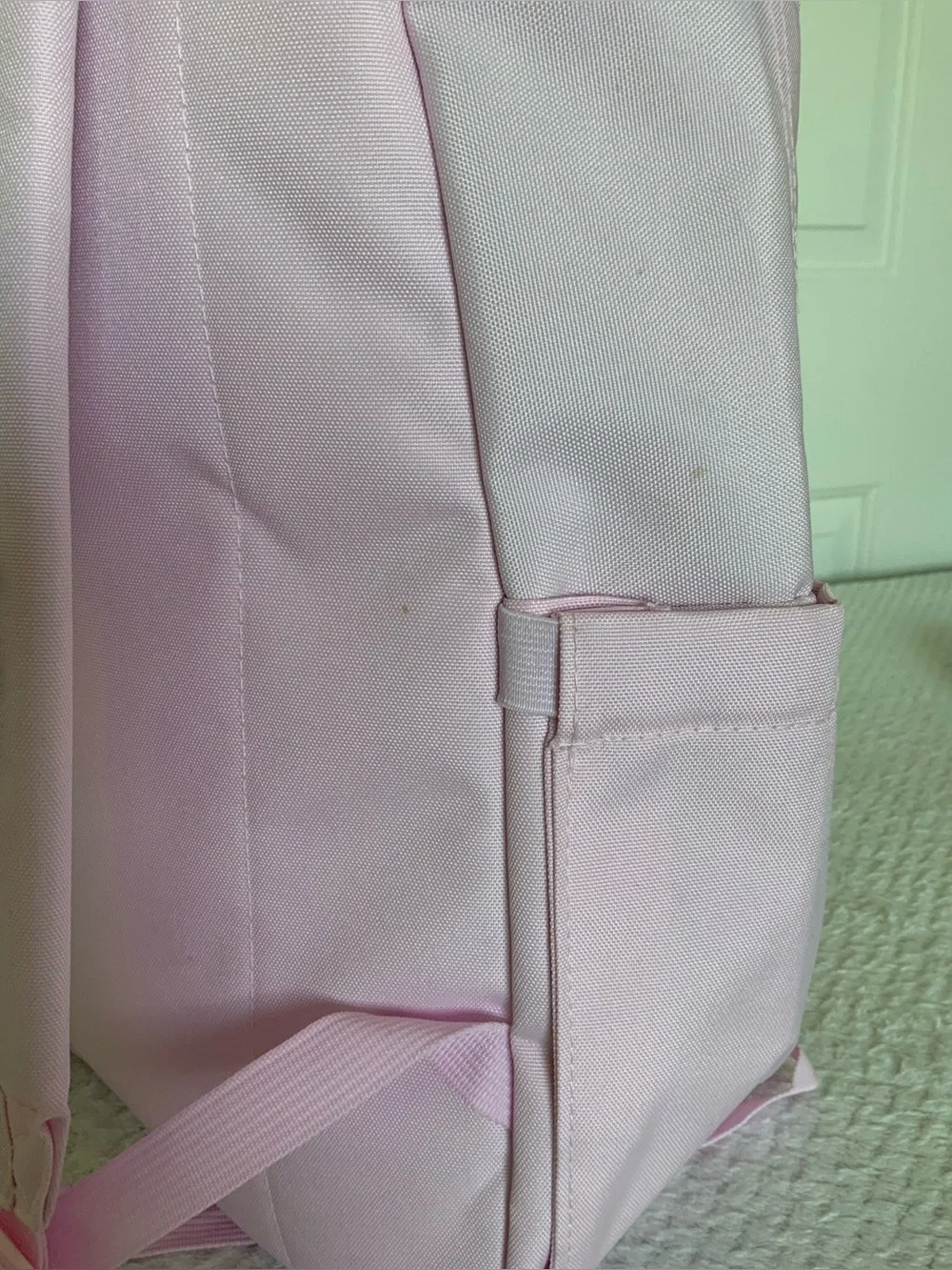 JanSport SuperBreak Plus Embroidered Pink Bows backpack